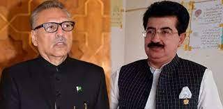 President Alvi avoids again, Sanjrani to take oath from Cabinet tomorrow  