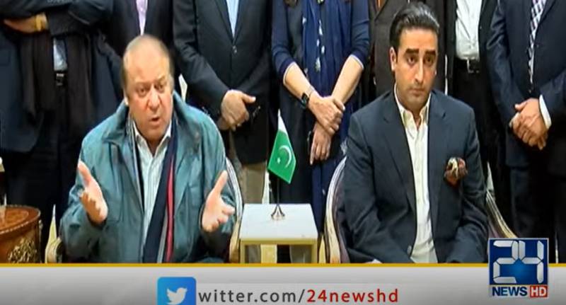 Bilawal, Nawaz resolve to continue concerted efforts for strengthening democracy