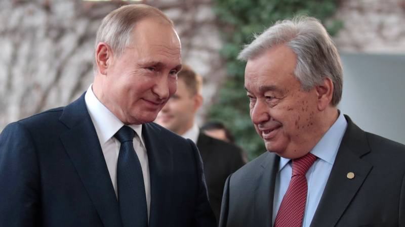 Putin to meet with UN chief Guterres in Russia next week: Kremlin