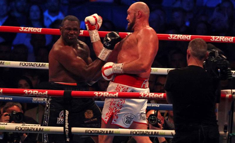 Tyson Fury beats Whyte to retain world heavyweight title