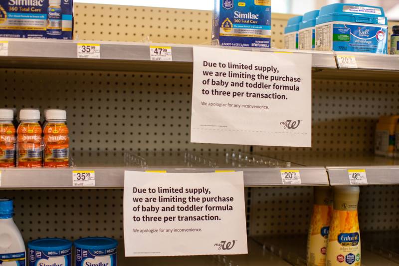 US baby formula shortage gives Biden new headache