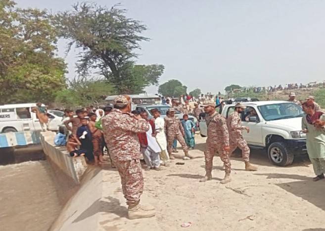 Rangers deployed to stem water pilferage from Sindh canals