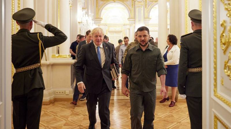 British PM Johnson in Kyiv on second visit: Zelensky