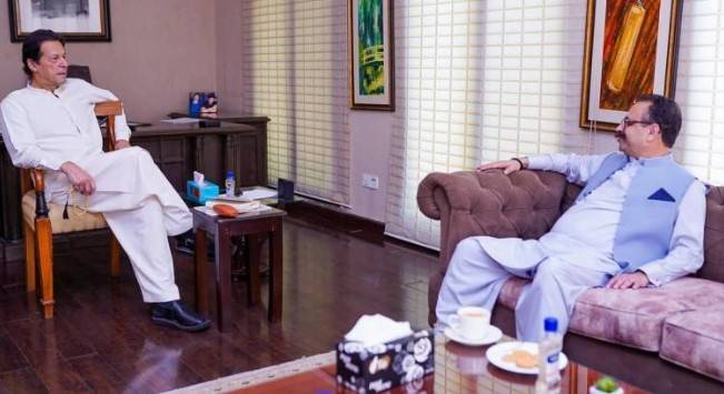 AJK PM apprises Imran Khan over infrastructure’s situation in region