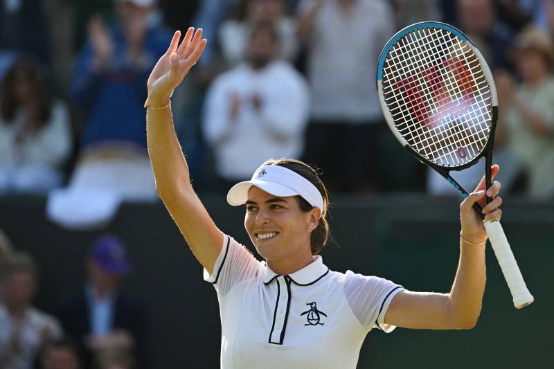 Tomljanovic beats Cornet to reach Wimbledon last eight