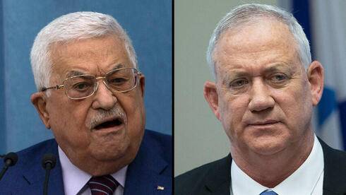 Rare Abbas meeting with Gantz ahead of Biden visit to region