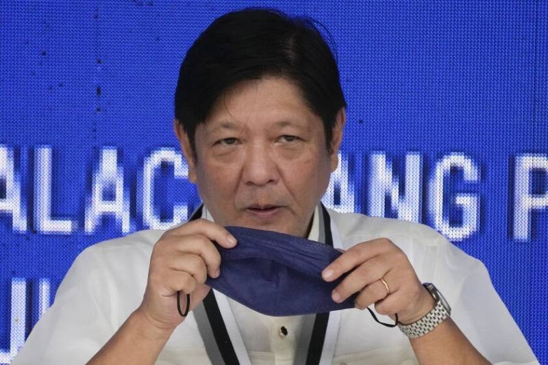 Philippines' Marcos Jr tests positive for Covid-19