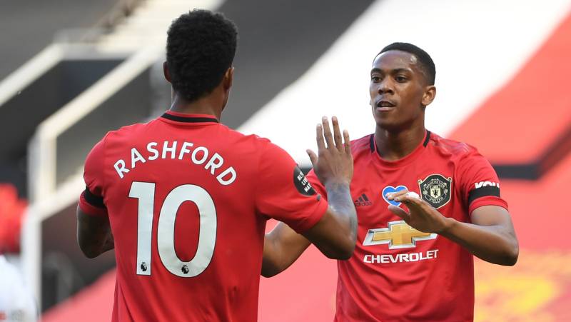 Rashford, Martial on target as United win 4-1 in Melbourne