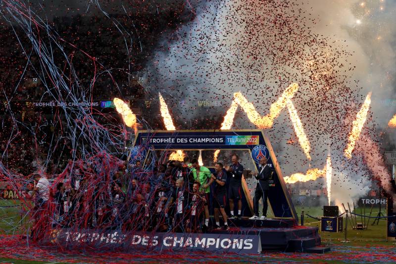 Neymar, Messi secure Champions Trophy for PSG on Galtier debut