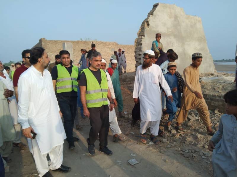 PIAF delegation visits remote flood-hit areas in South Punjab