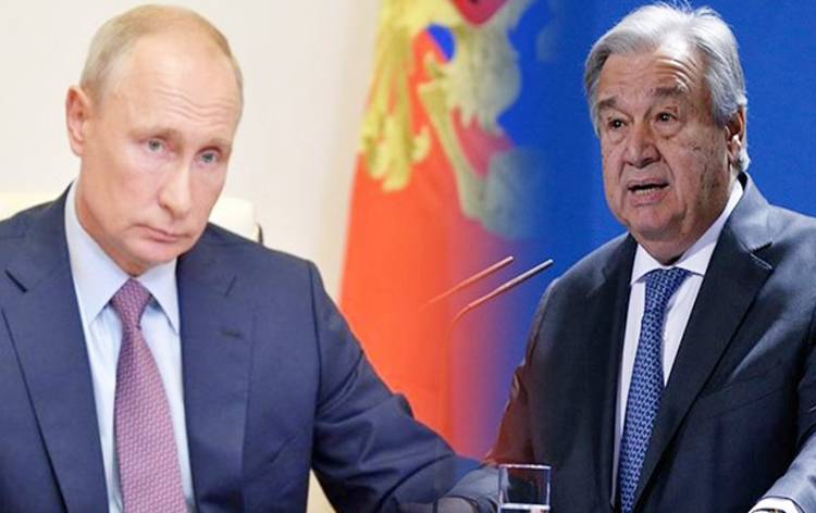 Chance for peace 'minimal,' UN chief says after Putin call