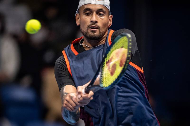 Kyrgios 'weathers storm' to reach Japan Open quarter-finals