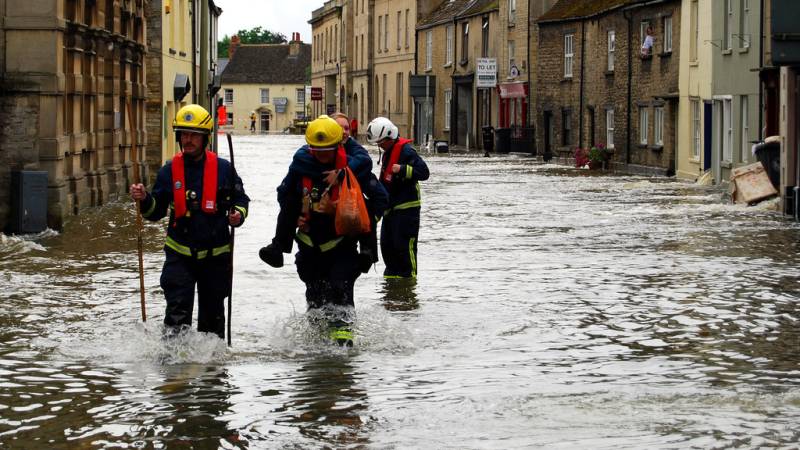 The UK government has warned that flooding is likely to become more frequent as the country’s climate changes