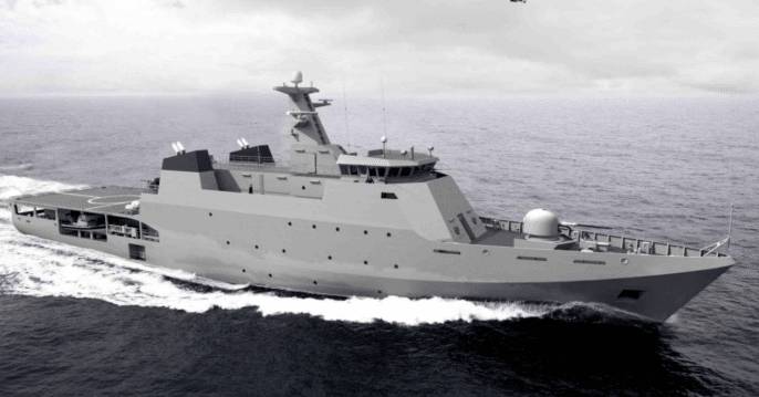 Construction of two offshore patrol vessels for Pakistan Navy begins