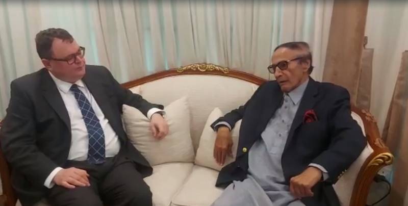 Norwegian ambassador calls on Shujaat Hussain 