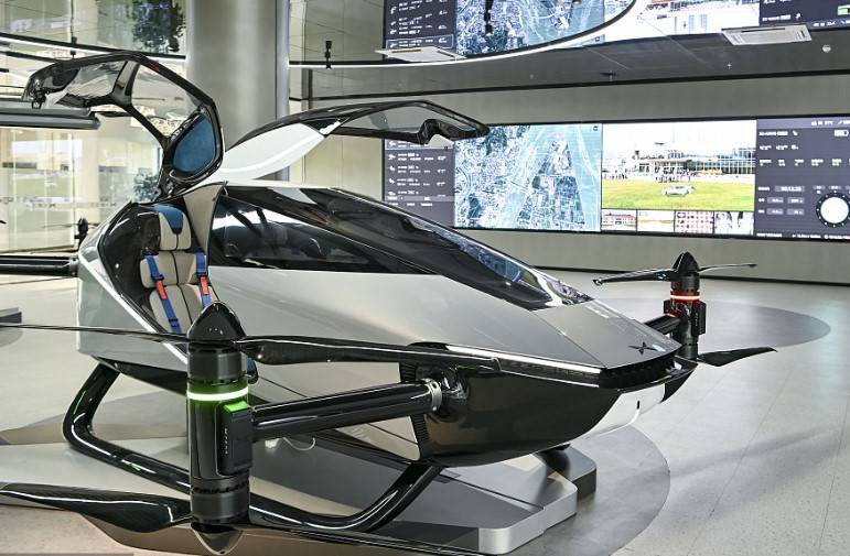 Electric flying cars eye on future 3D transportation