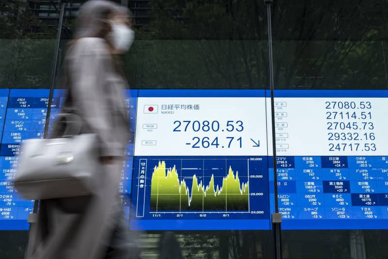 Global stocks mixed on Fed hopes, China zero-Covid reports