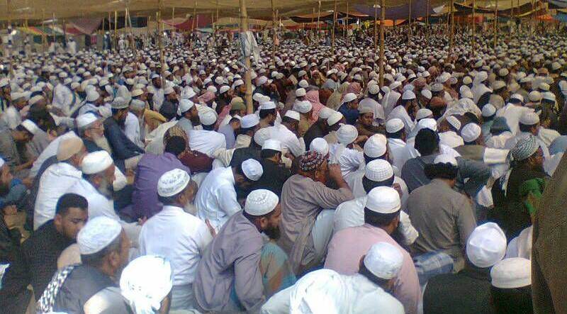 Tablighi Ijtima underway  