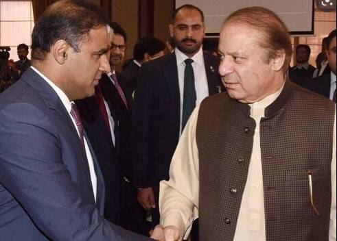 Abid Sher Ali calls on Nawaz Sharif in London