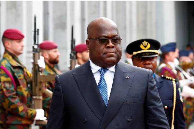 President of the Democratic Republic of Congo Felix Tshisekedi (File photo)