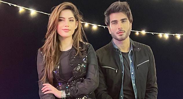 Neelam Muneer and Imran Abbas share lovely moments from the BTS video