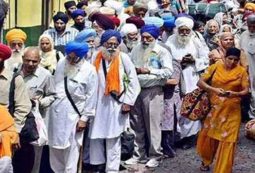   Special ceremony for Sikh pilgrim   