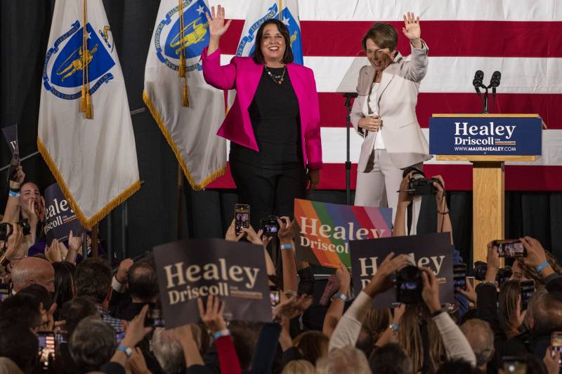 Maura Healey elected US's first openly lesbian governor