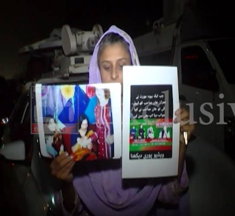 Imran’s promise in Telethon: Widow cries outside Zaman Park