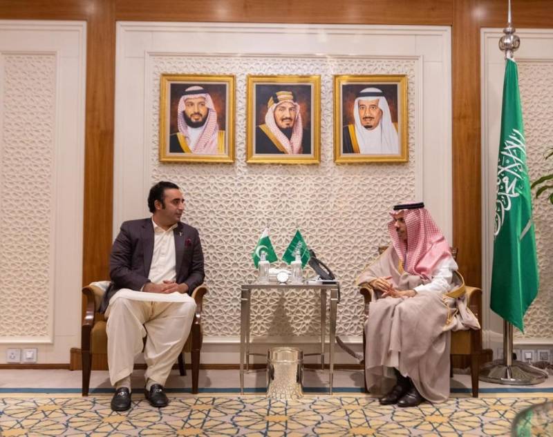 Pakistan, Saudi FMs discuss political and security affairs