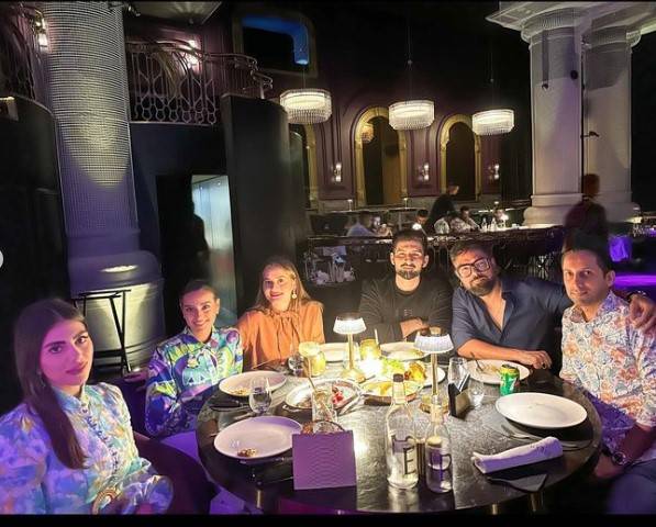 Yasir Hussain throws birthday party for Iqra Aziz in Dubai 