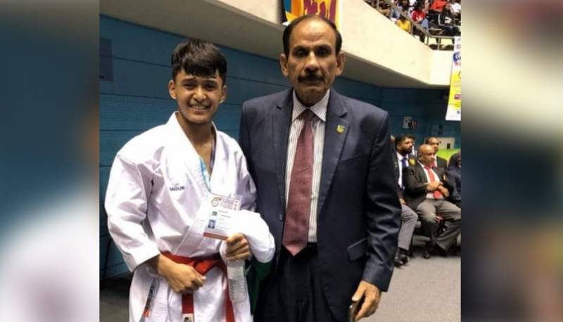 Pakistani beats Indian in Karate Championship 