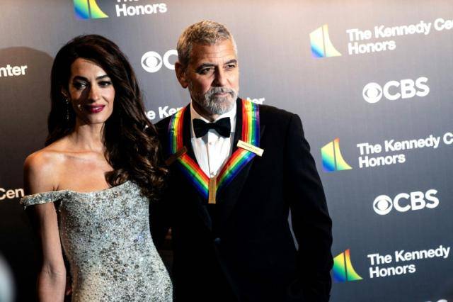 Glitzy Washington gala honours legendary artists including George Clooney, U2