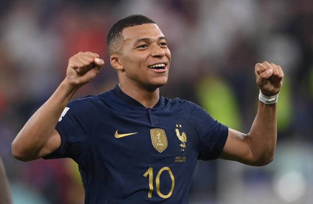 Mbappe double fires France into quarters