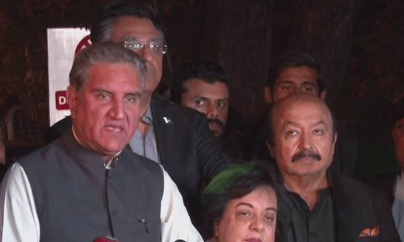 Imran Khan determined to dissolve KP, Punjab assemblies: Qureshi