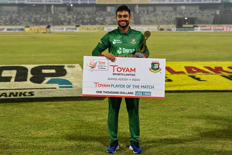 Mehidy stars as Bangladesh edge India to clinch ODI series