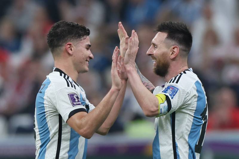 Messi and Alvarez fire Argentina past Croatia into World Cup final