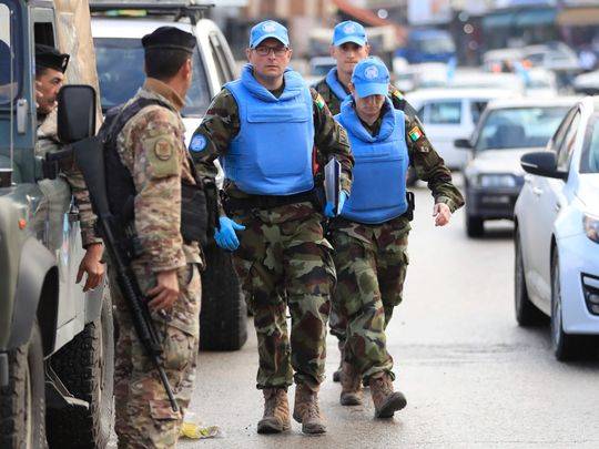 Irish UN peacekeeper killed in south Lebanon