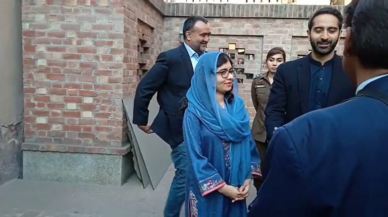 Malala Yousafzai visits Lahore's historic walled city 