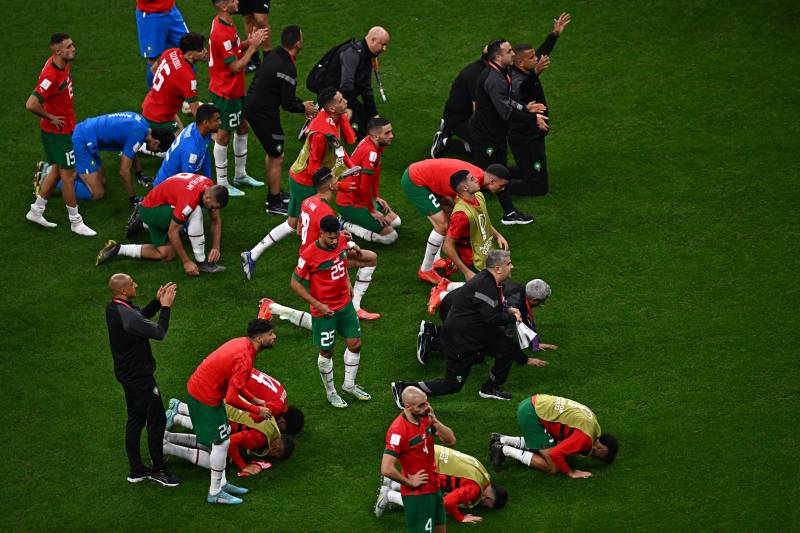 Dream of World Cup final is over but Moroccans hail heroes