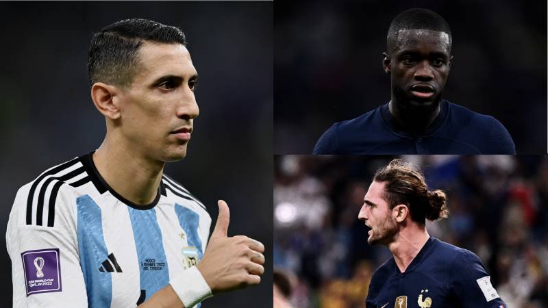 Rabiot back for France in World Cup final, Di Maria starts for Argentina