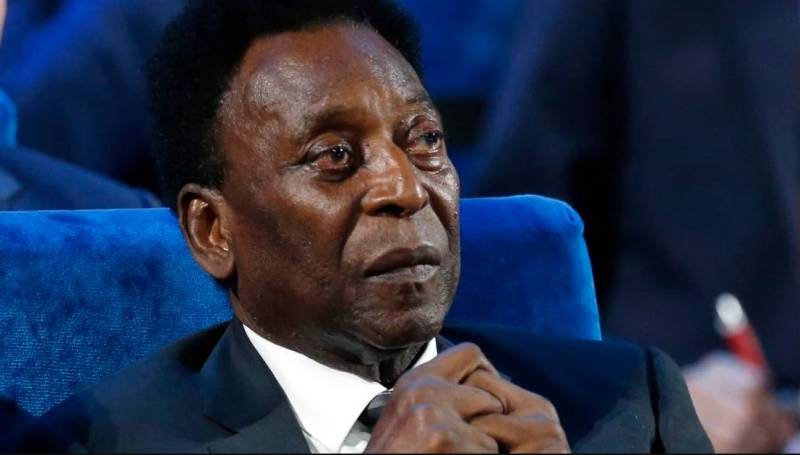 World Cup viewing and foot massage for hospitalized Pele