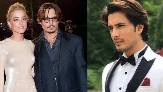 Ali Zafar reacts to Amber Heard and Johnny Depp case