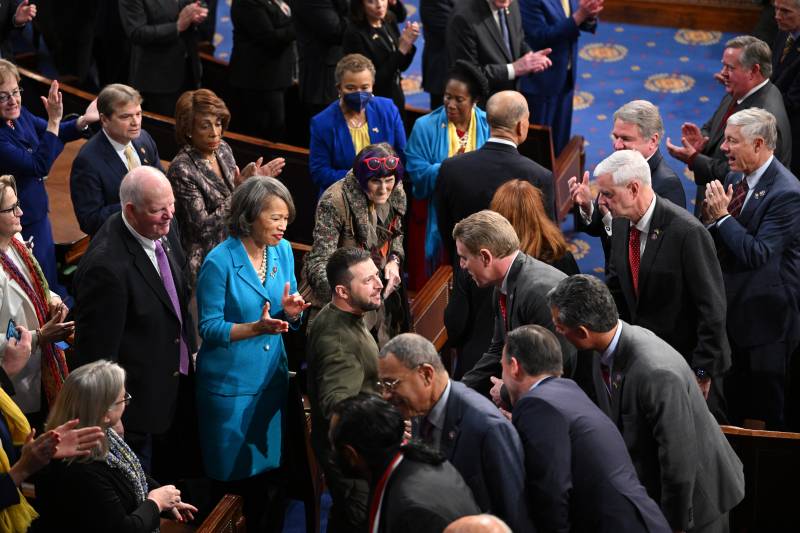 Ukraine will never surrender, Zelensky tells US Congress