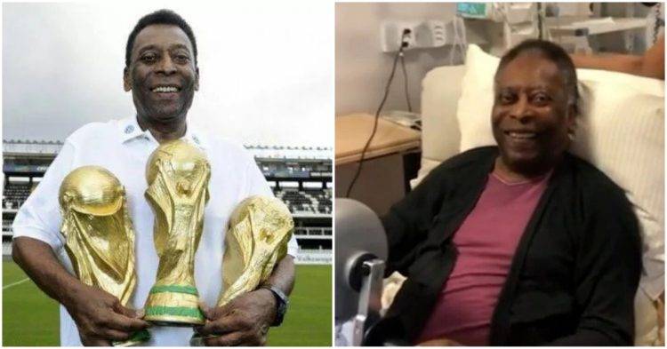 Legendary Pele is at Sao Paulo hospital where he is suffering from worsening cancer as well as kidney and heart problems