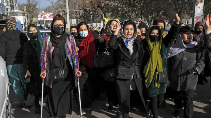 Foreign NGOs stop work in Afghanistan after Taliban ban on women staff