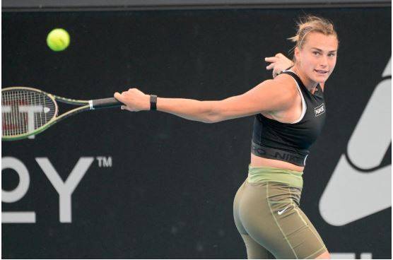 Aryna Sabalenka said Sunday that Wimbledon's ban on Russian and Belarusian players last year achieved 