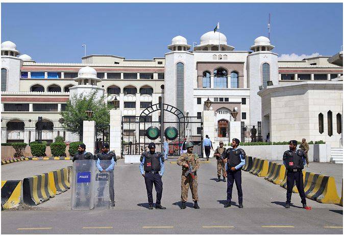 File photo of Prime Minister Office Secretariat in Islamabad 