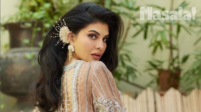 Jacqueline Fernandez dazzles in Pakistani bridal couture brand