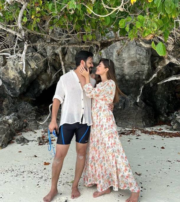 Azlan and Warisha set honeymoon goals