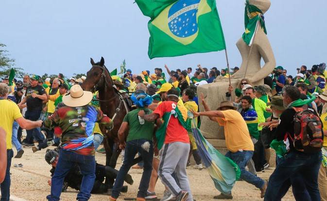 Brazil seeks arrest of Bolsonaro ally over Brasilia riots